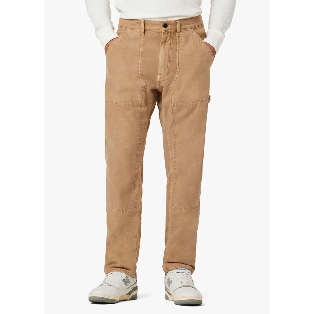 JOES JEANS Mens Pants 31 Tan Straight Leg Cargo JAX Utility $228